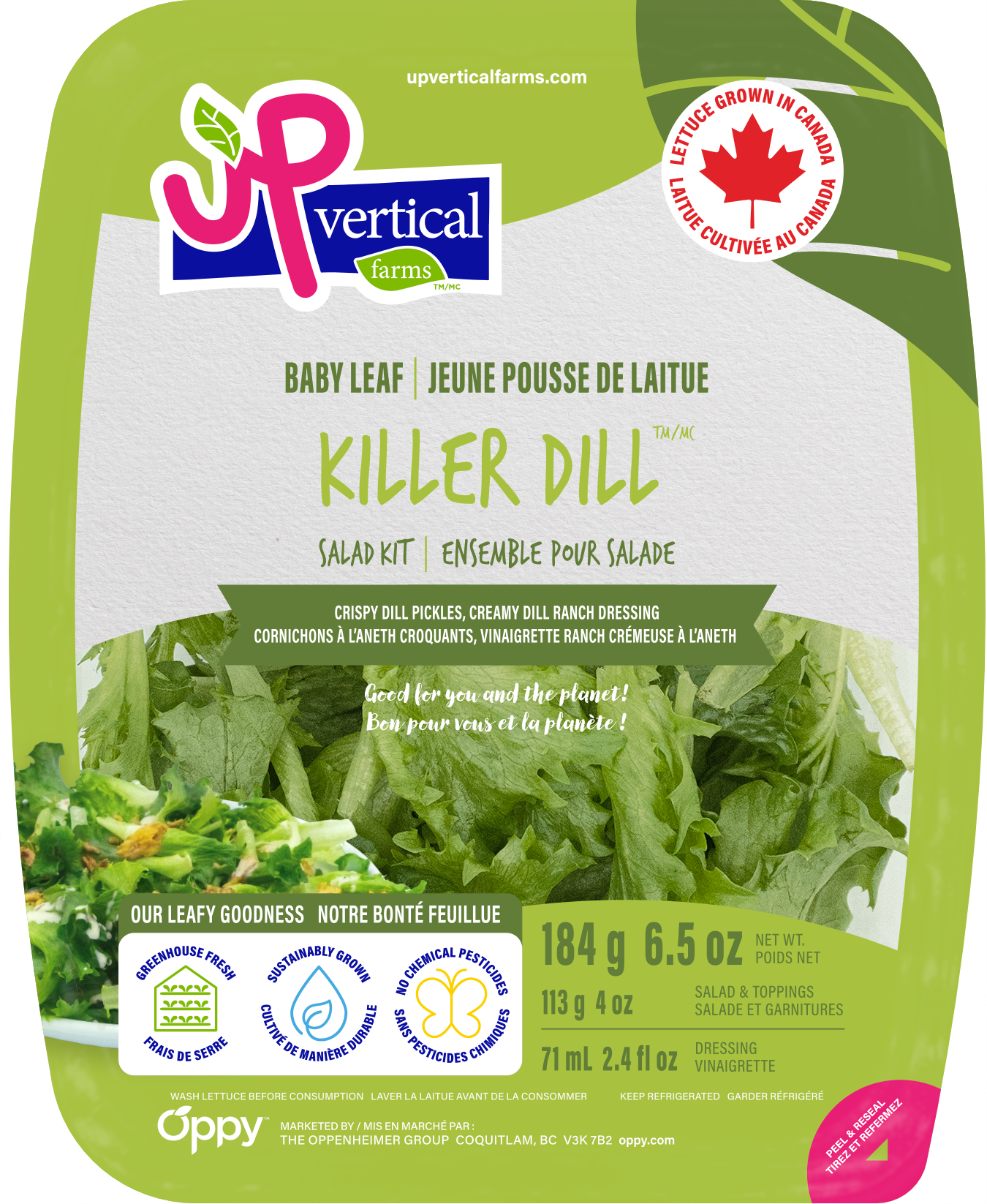 Killer Dill salad kit
